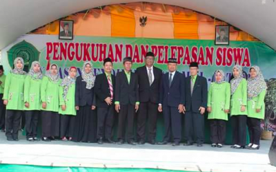 Pengukuhan Dan Pelepasan Siswa RA, KB Fattahul Huda Pungpungan